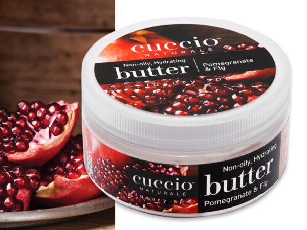 Butter de Granada e Higo 113g - Cuccio Naturale Crema ultrahidratante, renovadora, suavizante y perfumada. Hidratación profunda para la reparación de la piel seca. Ingredientes naturales. - Image 3
