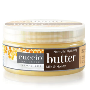 Butter de leche y miel 113g - Cuccio Naturale Crema ultrahidratante, renovadora, suavizante y perfumada. Hidratación profunda para la reparación de la piel seca. Ingredientes naturales.