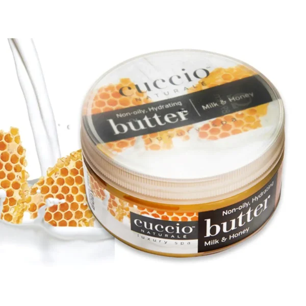 Butter de leche y miel 113g - Cuccio Naturale Crema ultrahidratante, renovadora, suavizante y perfumada. Hidratación profunda para la reparación de la piel seca. Ingredientes naturales. - Image 3