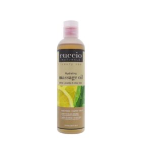 Aceite de masaje limon blanco y aloe vera Cuccio 237ml